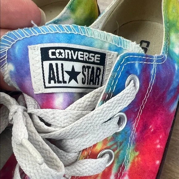 Tie-Dye converse Canvas Sneakers - Multicolor - Picture 2 of 6